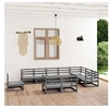 Image de Salon de jardin Bois massif 10 pieces