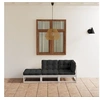 Image de Salon de jardin modulable 3 personnes gris 3 pieces 70 x 70 x 67 cm bois massif