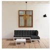 Image de Salon de jardin modulable gris bois massif 5 personnes 70.0 x 70 x 30 cm 5 pieces