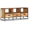 Image de Meuble TV 110x30x45 cm Bois d acacia massif