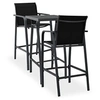 Image de 3-delige Tuinbarset zwart3073572