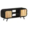 Image de Meuble TV 110x30x45 cm Bois de manguier brut