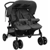 Image de Poussette à Deux Places Landau Pliable de Vayage Poussette de Voyage pour Tout-petit Extérieur Protection contre 10342