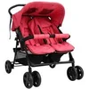 Image de Poussette à Deux Places Landau Pliable de Vayage Poussette de Voyage pour Tout-petit Extérieur Protection contre 10345