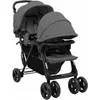 Image de Poussette à Deux Places Landau Pliable de Vayage Poussette de Voyage pour Tout-petit Extérieur Protection contre 10348