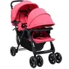 Image de Poussette à Deux Places Landau Pliable de Vayage Poussette de Voyage pour Tout-petit Extérieur Protection contre 10351