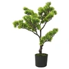 Image de Kunstplant met pot pinus bonsai 60 cm groen336316
