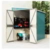 Image de Abri de Jardin Mural Abri de Rangement d'Outils Rangement d'Equipement de Jardin Extérieur Vert 118x194x178 cm Acier 316221