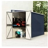 Image de Abri de Jardin Mural Abri de Rangement d'Outils Rangement d'Equipement de Jardin Extérieur Cour Anthracite 316227