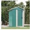 Image de Abri de jardin Vert 126x97,5x177 cm Acier galvanisé, rangement de jardin pour les outils, rangement pour outils 316233