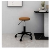 Image de Chaise de bureau pivotante marron velours