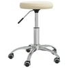 Image de Chaise pivotante de bureau, Crème Velours.