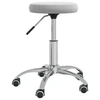 Image de Chaise pivotante de bureau, Gris clair Velours