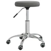 Image de Chaise pivotante de bureau Gris foncé, Velours