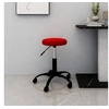 Image de Chaise pivotante de bureau Rouge bordeaux Velours