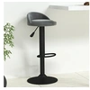 Image de Tabouret de bar Gris foncé Velours333591