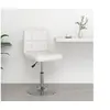 Image de Tabouret de bar Blanc Similicuir334169