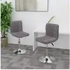 Image de Lot de 2 chaise tissu 71 cm marron
