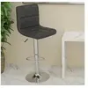 Image de Tabouret de bar Noir Similicuir334220
