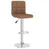 Image de Tabouret de bar Marron Tissu334232