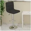 Image de Tabouret de bar Noir Tissu334235