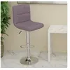Image de Tabouret de bar Taupe Tissu334238