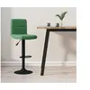 Image de Tabouret de bar Vert foncé Velours334297