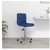 Image de Chaise pivotante de bureau Bleu Tissu334317