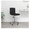 Image de Chaise pivotante de bureau Noir Tissu334319