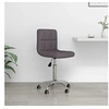 Image de Chaise pivotante de bureau Taupe Tissu334322