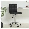 Image de Chaise de bureau pivotante Noir Similicuir334334