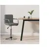 Image de Tabouret de bar Gris clair Tissu334543
