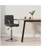 Image de Tabouret de bar Gris foncé Tissu334544