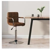 Image de Tabouret de bar Marron Tissu334546