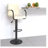 Image de Tabouret de bar Crème Tissu334627