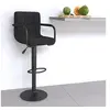 Image de Tabouret de bar Noir Velours334645
