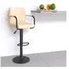 Image de Tabouret de bar Crème Velours334647