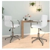 Image de Lot de 2 chaise interieur non pliable H. 74.5 cm en plastique blanc