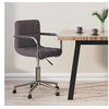 Image de Chaise pivotante de bureau Taupe Tissu334800