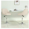 Image de Lot de 2 chaise H. 62.5 cm non pliable interieur en plastique beige