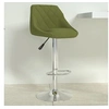 Image de Tabouret de bar Vert clair Velours