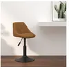 Image de Barkruk fluweel bruin335314