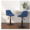 Image de Lot de 2 chaise en plastique non pliable interieur H. 62.5 cm bleu