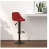 Image de Barkruk fluweel wijnrood335344