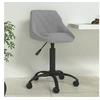 Image de Chaise de bureau interieur non pliable H. 67.5 cm en plastique gris