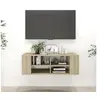 Image de Meuble TV mural Chêne sonoma 102x35x35 cm Aggloméré