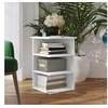 Image de Armoire latérale Blanc 35x35x55 cm Aggloméré