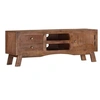 Image de Meuble TV 110x30x40 cm Bois de manguier brut