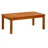 Image de Table basse de jardin 90x50x36 cm Bois solide d acacia