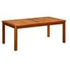 Image de Table basse de jardin 110x60x45 cm Bois solide d acacia